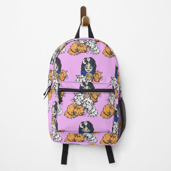 Artikelvorschau, Cute girl in a kimono with kawaii cats entworfen und verkauft von CuisineCat.