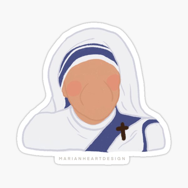 Item preview, St. Teresa of Calcutta designed and sold by Marian Heart Design.