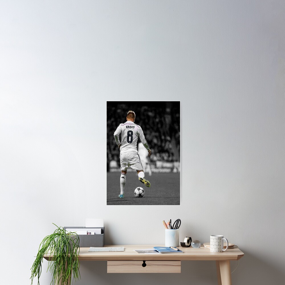 Toni Kroos 31E604 Seide Plakat Silk Print Poster 14inch x 21inch / 35cm x 52cm