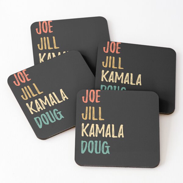 Item preview, Joe Jill Kamala Doug - Joe Vintage funny 2020 designed and sold by Run to Creations.