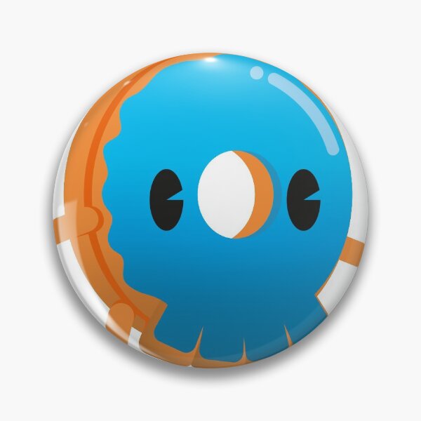 Item preview, Skull Doughnut True Blue designed and sold by TokkiJess.