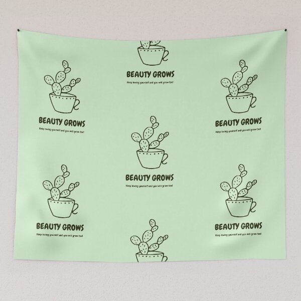 Item preview, Beauty grows - keep loving yourself designed and sold by VioletStudio.