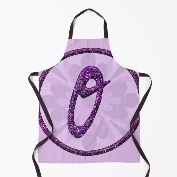 Item preview, Initials O Letter Glittering Alphabet in Purple Glitter Glamor Design Monograms designed and sold by GlamourChick.