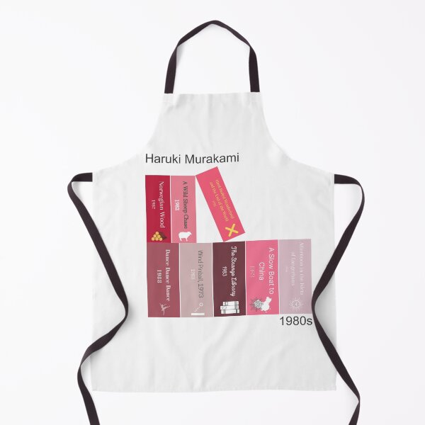 Item preview, Haruki Murakami book print, 1980s designed and sold by UndertoneShop.