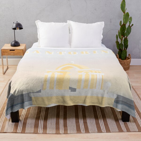 Item preview, Santorini Greece Illustration At The Sunset designed and sold by BiancartDesigns.