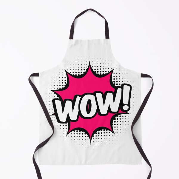 Item preview, Wow sticker in pop art style designed and sold by TashaVector.