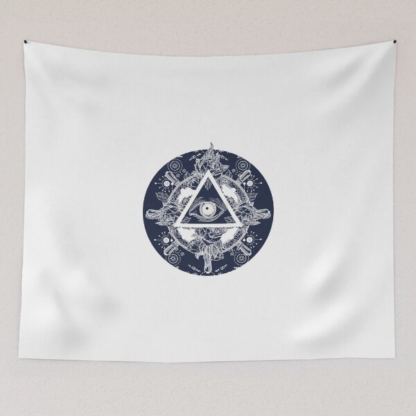 Item preview, All-seeing-eye-pyramid Conspiracy Illuminati designed and sold by popotamfriends.