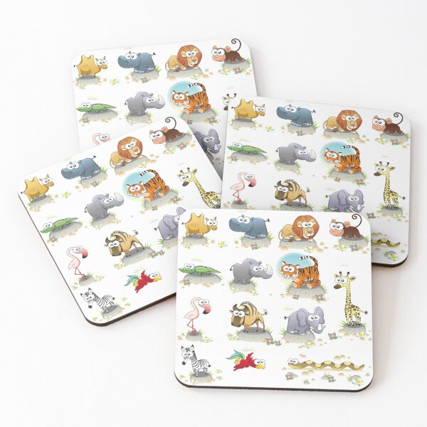 Item preview, Cartoon Animals designed and sold by KellyJanosko-bd.
