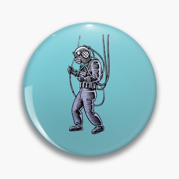 Item preview, Man In An Old Diving Suit designed and sold by TrendingMerch20.
