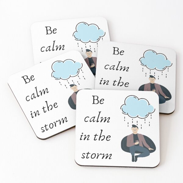 Item preview, Be calm in the storm designed and sold by positivemessage.