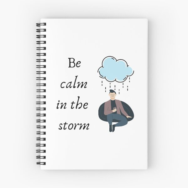 Item preview, Be calm in the storm designed and sold by positivemessage.