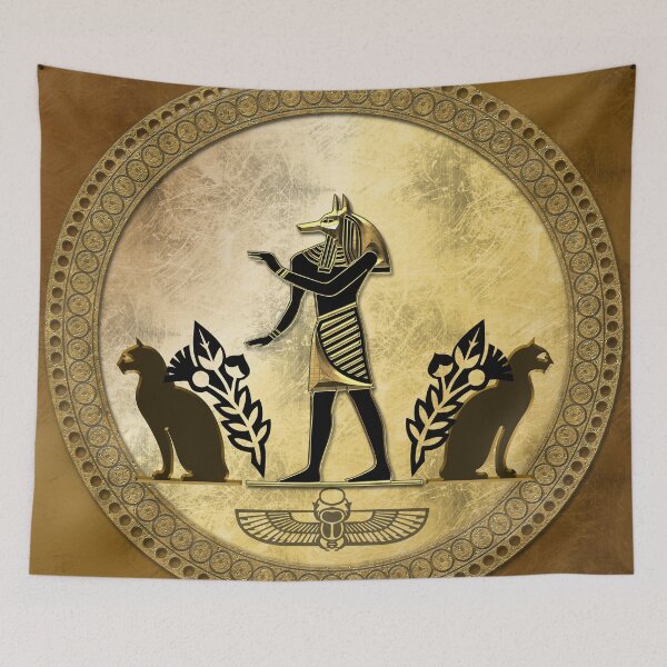 Item preview, Anubis the egyptian god designed and sold by nicky2342.