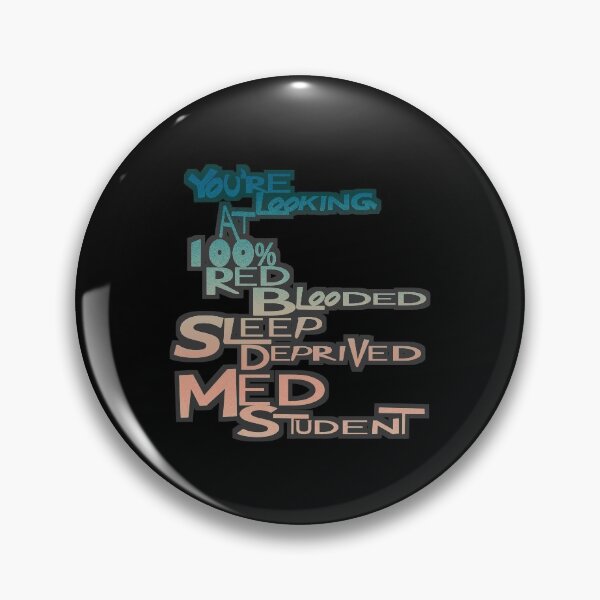 Item preview, Sleep Deprived Med Student (A Life Of A Med Student Text Design) designed and sold by MindCereal.