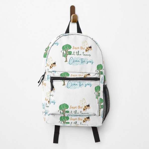 Item preview, Save the bees, protect the trees, clean the seas designed and sold by Sweet Champagne Designs.