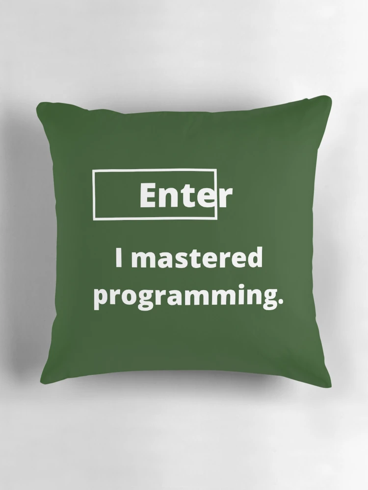 Thumbnail 3 of 4, Pillow, Programming designed and sold by M20Design.