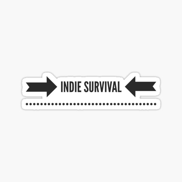INDIE SURVIVAL COLLECTION Sticker