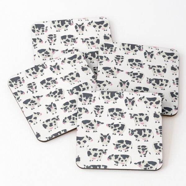 Item preview, Cow Collection – White designed and sold by Cat Coquillette.