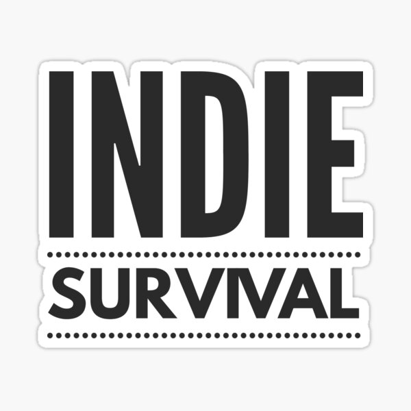 INDIE SURVIVAL COLLECTION Sticker
