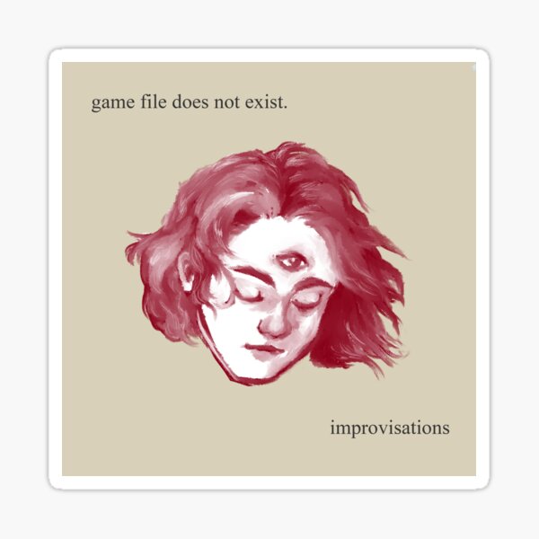 Improvisations- Album Cover Sticker