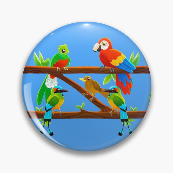 Item preview, Centro-América National Birds designed and sold by JenChibi.