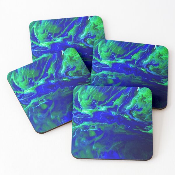 Item preview, Planet Earth V2- Acrylic Paint Pour Painting  designed and sold by melodicsublime1.