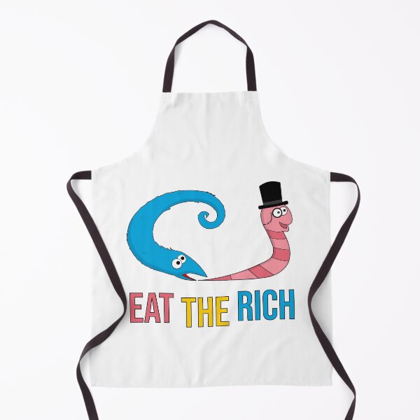 Item preview, Worm on a string - Eat the rich Meme designed and sold by Giacob.