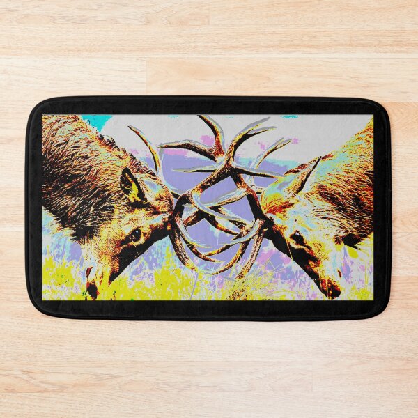 Item preview, Stags in colour  designed and sold by rich-jam.