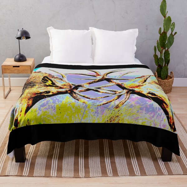 Item preview, Stags in colour designed and sold by rich-jam.