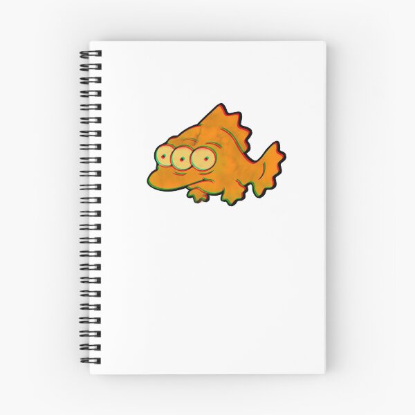 Aperçu de l'œuvre Blinky poisson radioactif marbre créée et vendue par dayFney.