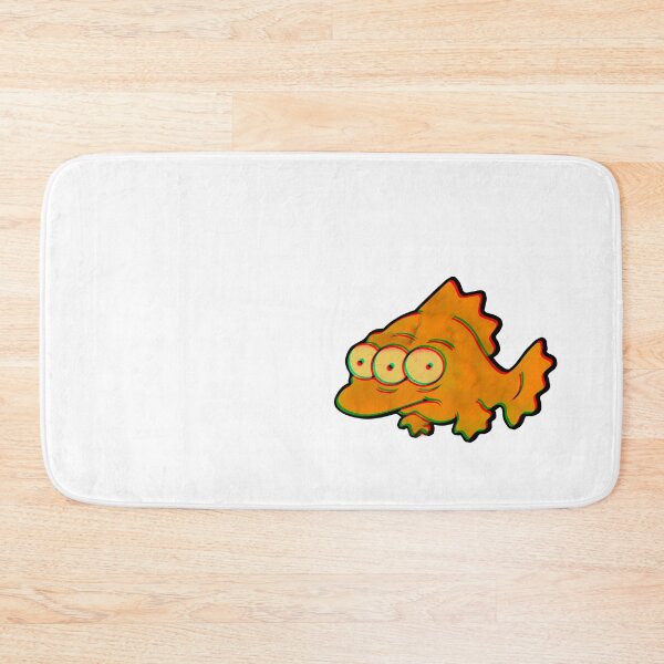 Item preview, Blinky fish orange radioactive marble designed and sold by dayFney.