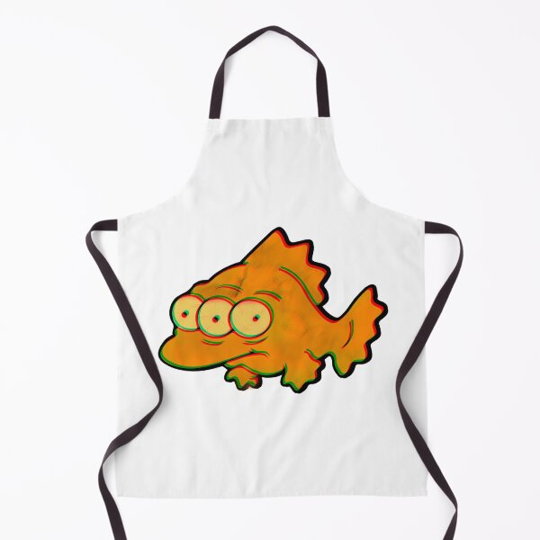 Item preview, Blinky fish orange radioactive marble designed and sold by dayFney.