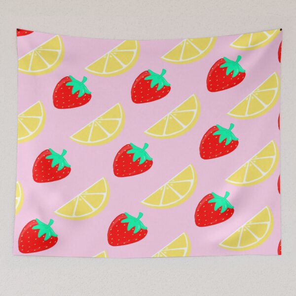Item preview, Strawberry and Lemon Pattern designed and sold by CianiCentral.