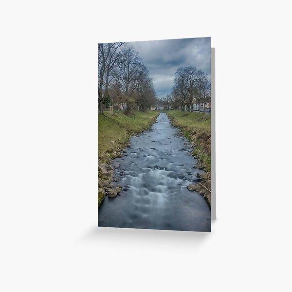 River Steinlach, Tübingen Greeting Card