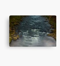 Rapids in the River Steinlach, Tübingen 2 Canvas Print