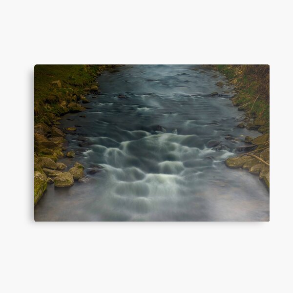 Rapids in the River Steinlach, Tübingen 2 Metal Print
