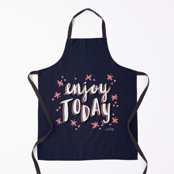 Item preview, Enjoy Today – Navy & Pink designed and sold by Cat Coquillette.