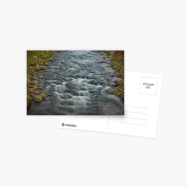 Rapids in the River Steinlach, Tübingen 3 Postcard
