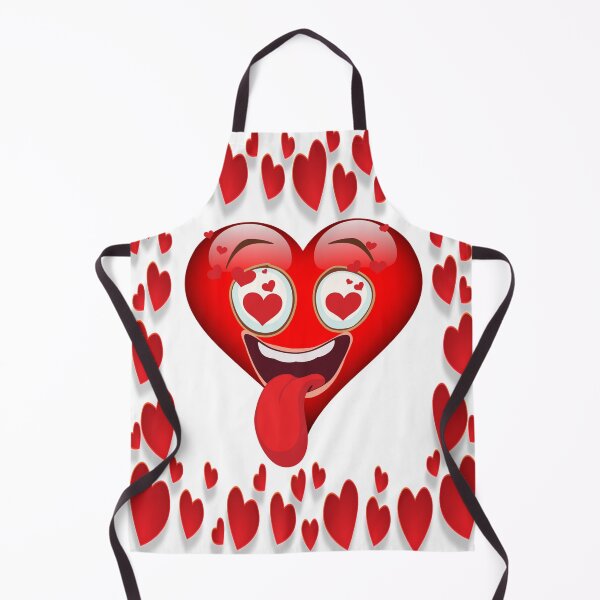 Item preview, Happy Love Heart With Tongue Hanging Out designed and sold by luvvvvvit.