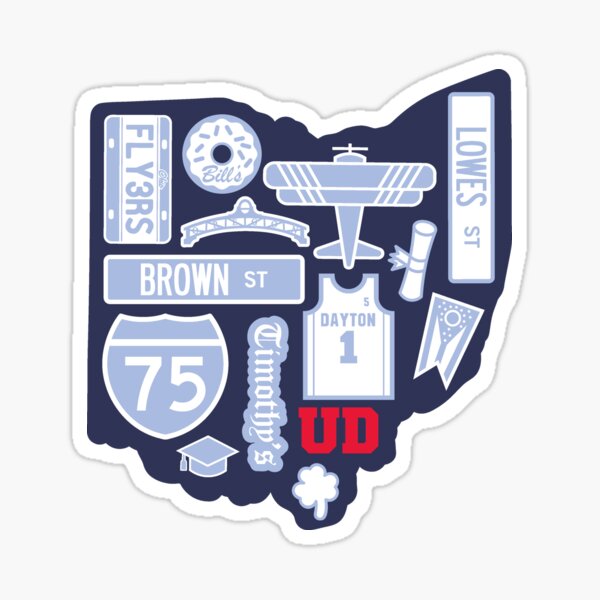 Item preview, University of Dayton Flyers Ohio State designed and sold by bold-concepts.