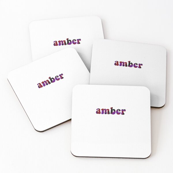 Item preview, custom name design (amber) designed and sold by createdbymia.