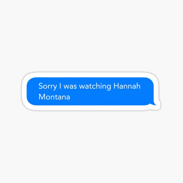 Hannah Montana Sticker