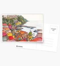 Sorrento Harbour, Bay of Naples, Italy Postcards
