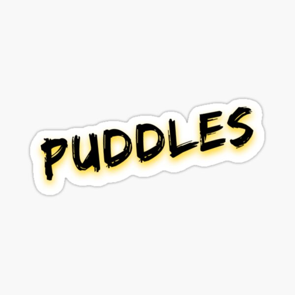 Puddles Sticker for Sale by GusMurray