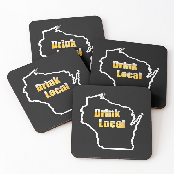 Item preview, Beber cerveza local Wisconsin designed and sold by Five O'clock Shirts.