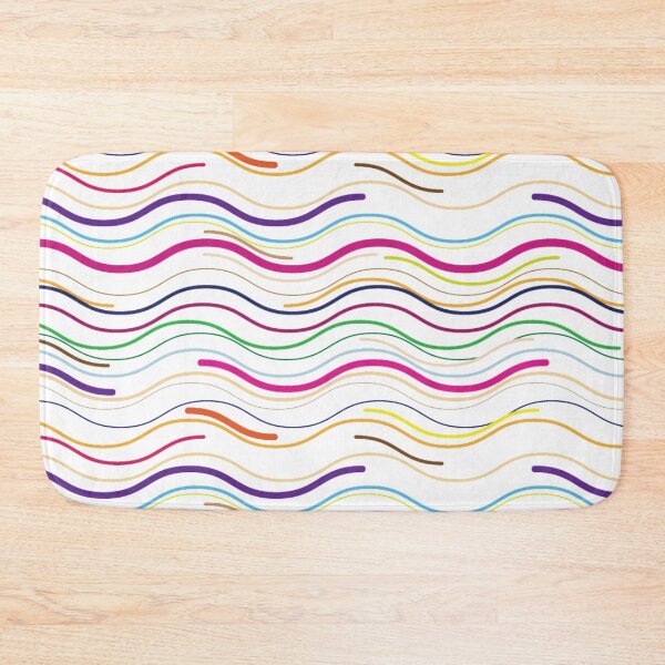 Item preview, Wavy Stripes designed and sold by Designs By Creation.