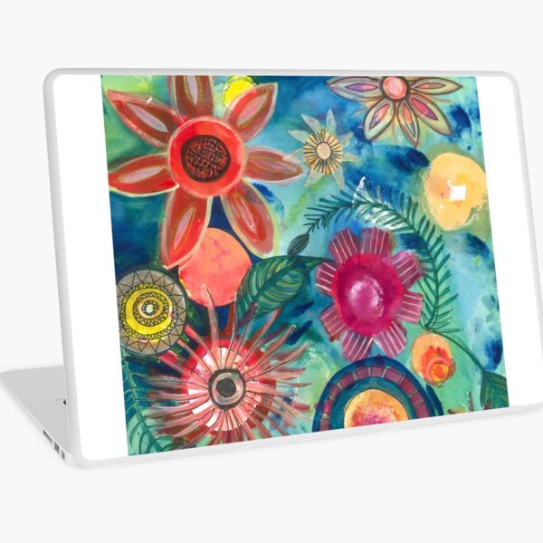 Summer Garden Laptop Skin