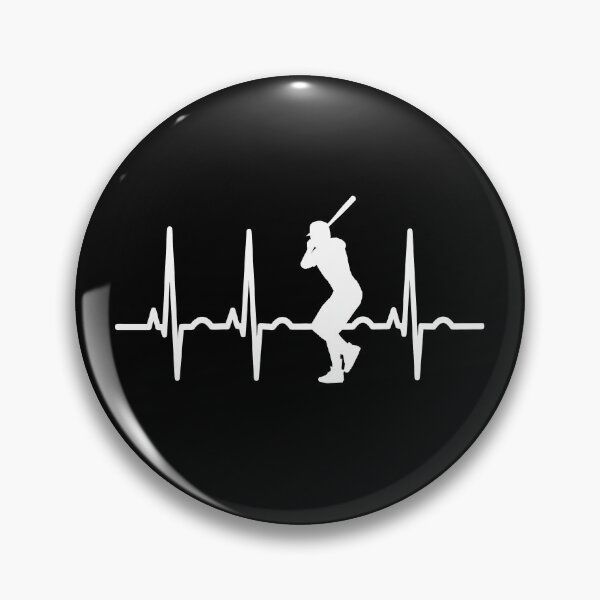 Item preview, Heartbeat Baseball Pulse designed and sold by Vanover Designs.
