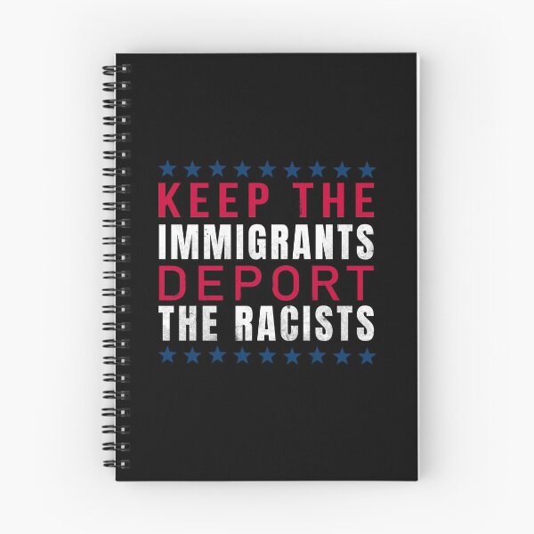 Item preview, Keep the Immigrants Deport the Racists designed and sold by GranadaStore.