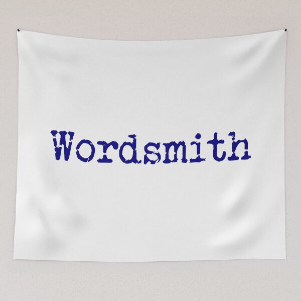 Item preview, Wordsmith in Navy designed and sold by TeaRoseWriter.