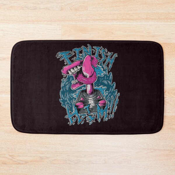 Item preview, Finish Him (Mortal Kombat video game parody) designed and sold by stickofjoy.